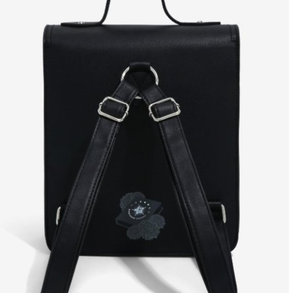 Wednesday Nevermore Academy Mini Backpack NWT